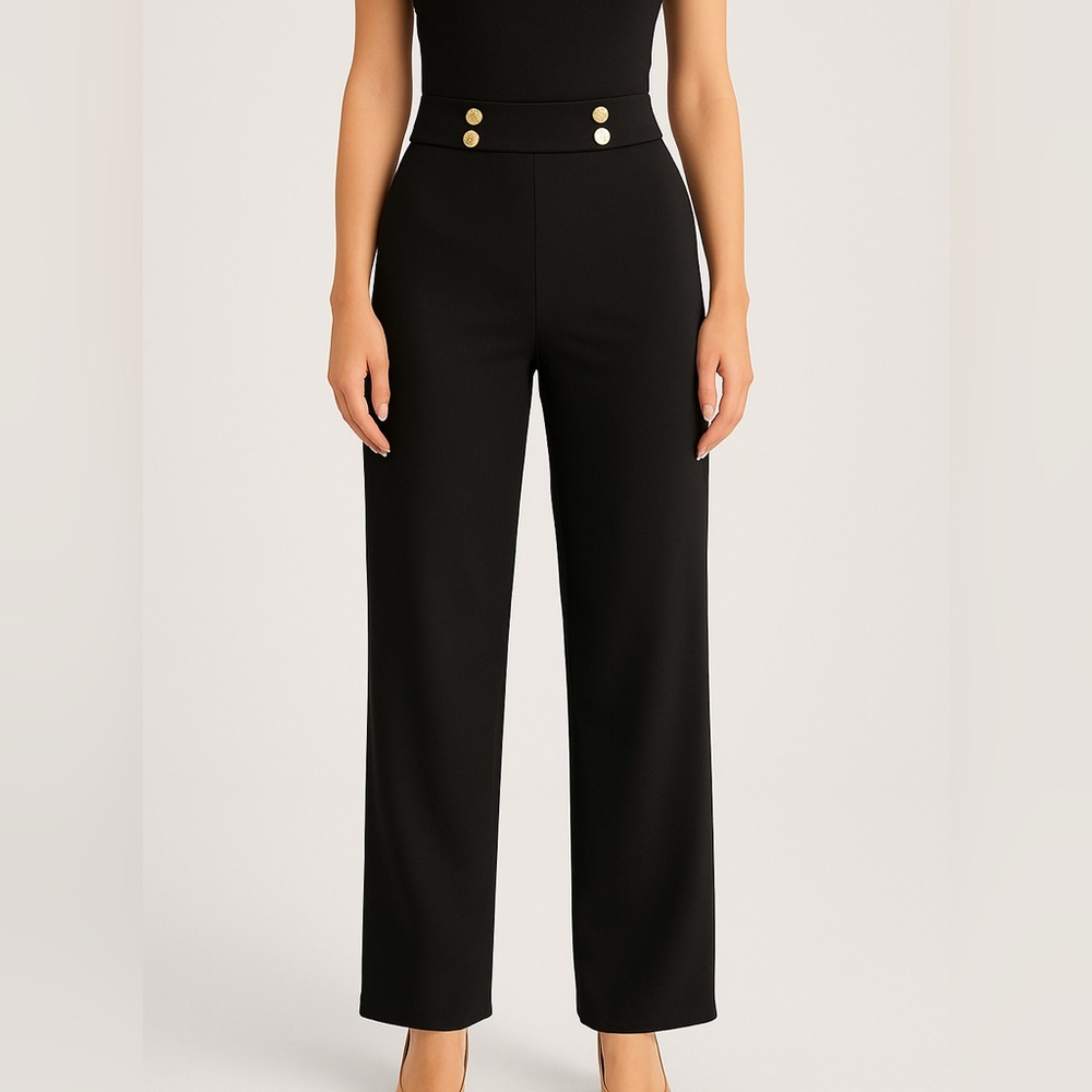 Calvin Klein Elegant Black Trousers